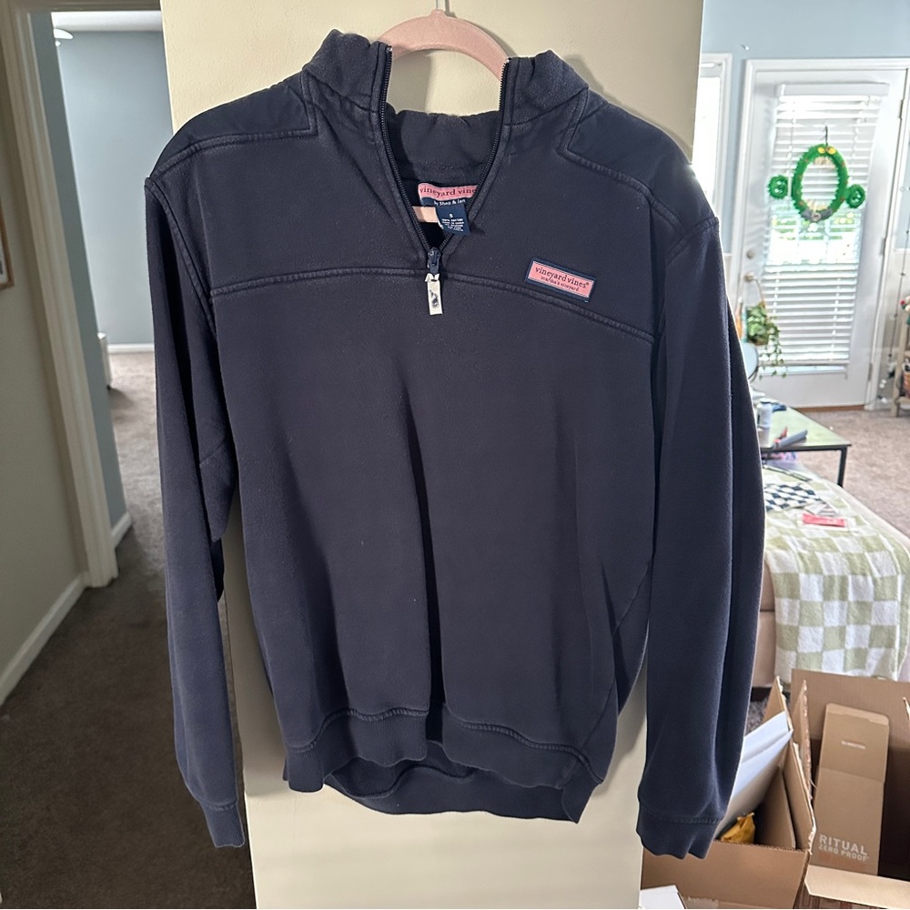 Vineyard Vines Mens Navy Shep Shirt